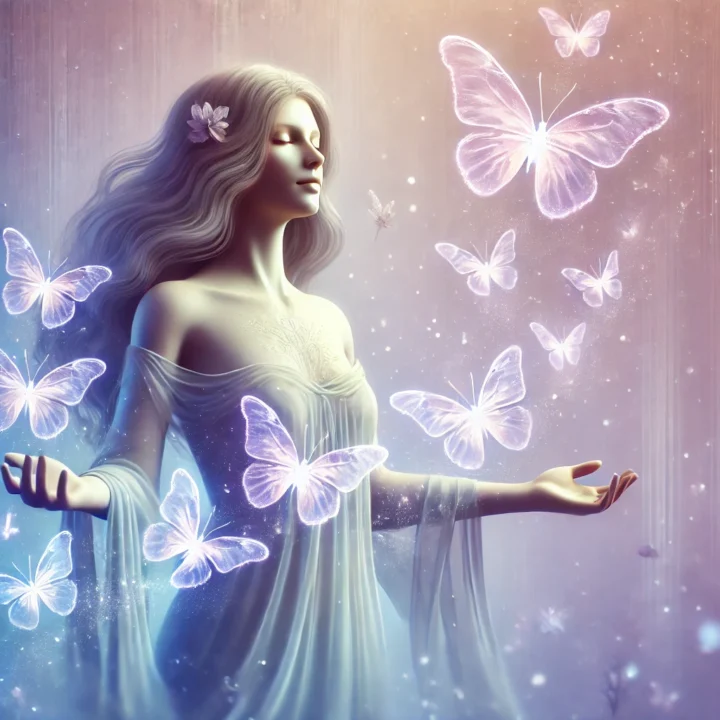 Vrouw met vlinders e1758547745386