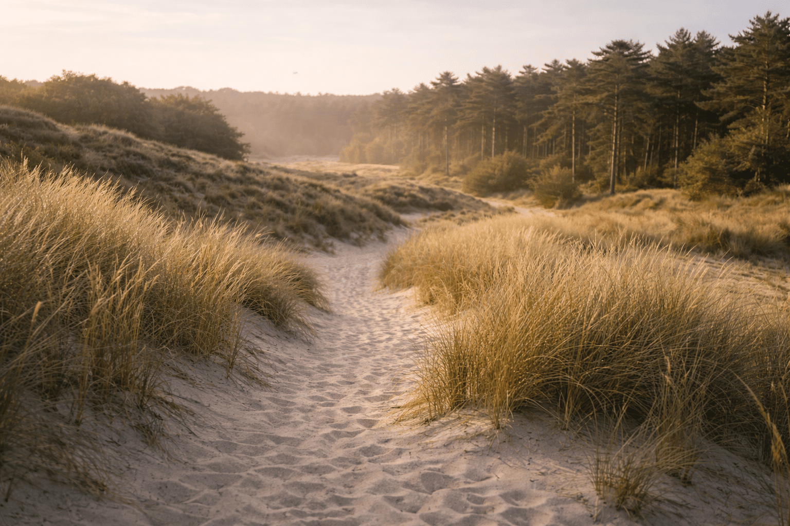 Duinlandschap in Noord-Holland als beeld van gronding, rust en herstel bij stress en trauma